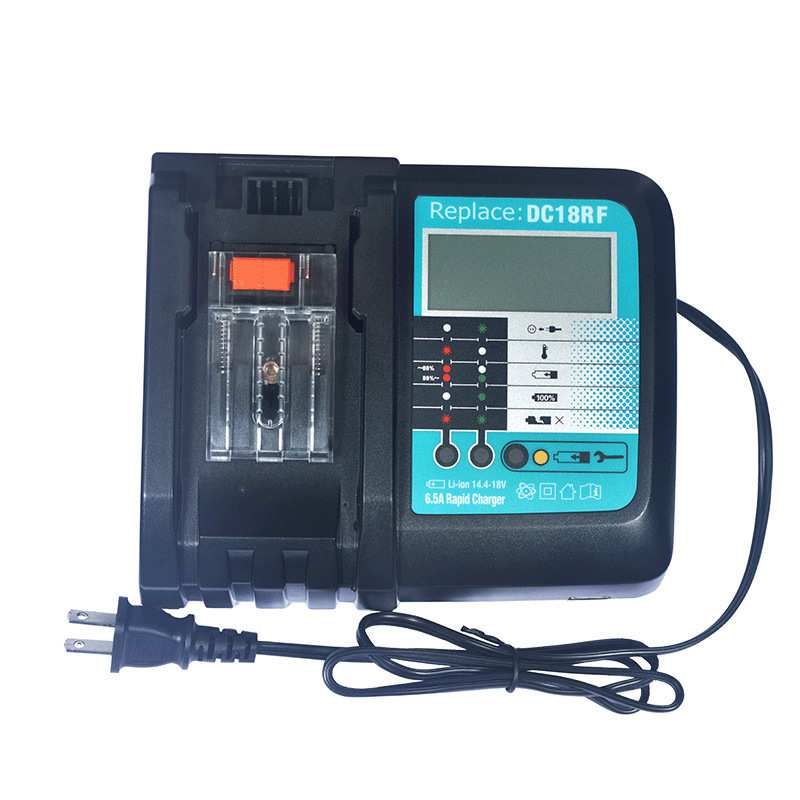 替代  DC18RF14.4V-18V锂电池充电器6A带屏幕