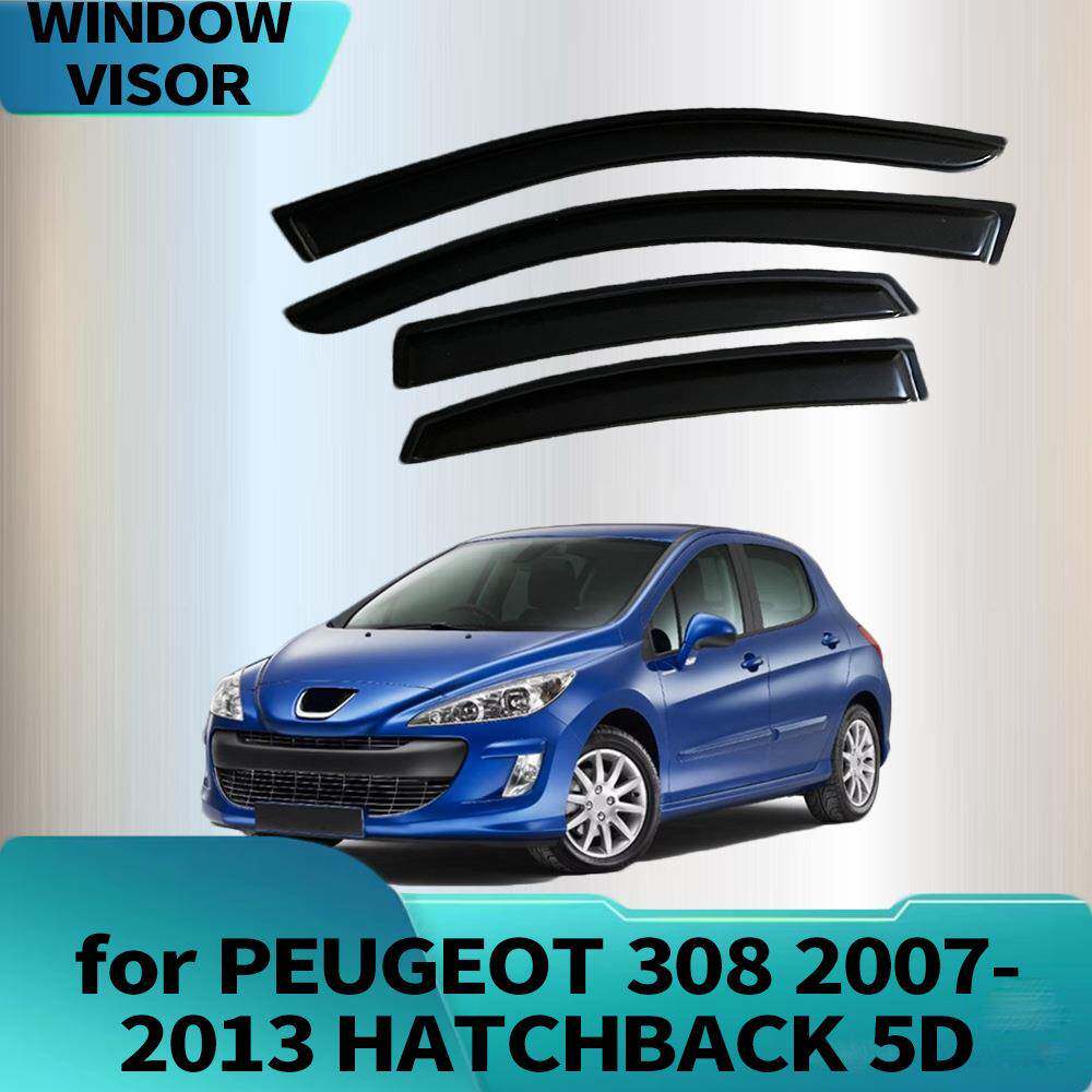 适用标致PEUGEOT 308 2007-2013 HATCHBACK 5D晴雨挡侧窗导流板雨