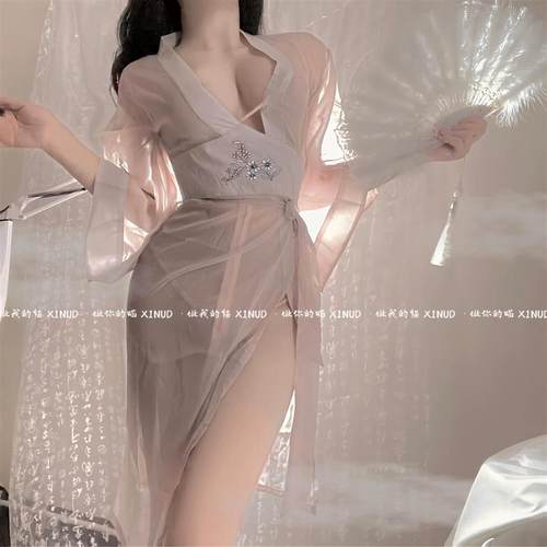 寝服女公主古风性感纯欲汉服套装