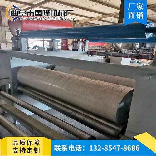 免漆板PET高光膜贴纸机 木塑板木饰面平贴机 密度板贴面机