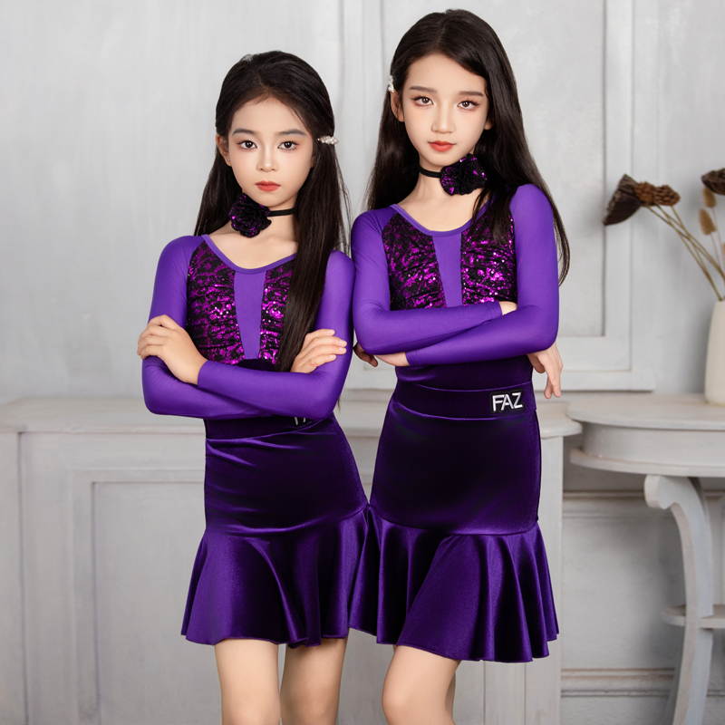 FAZ拉丁舞蹈练习表演服