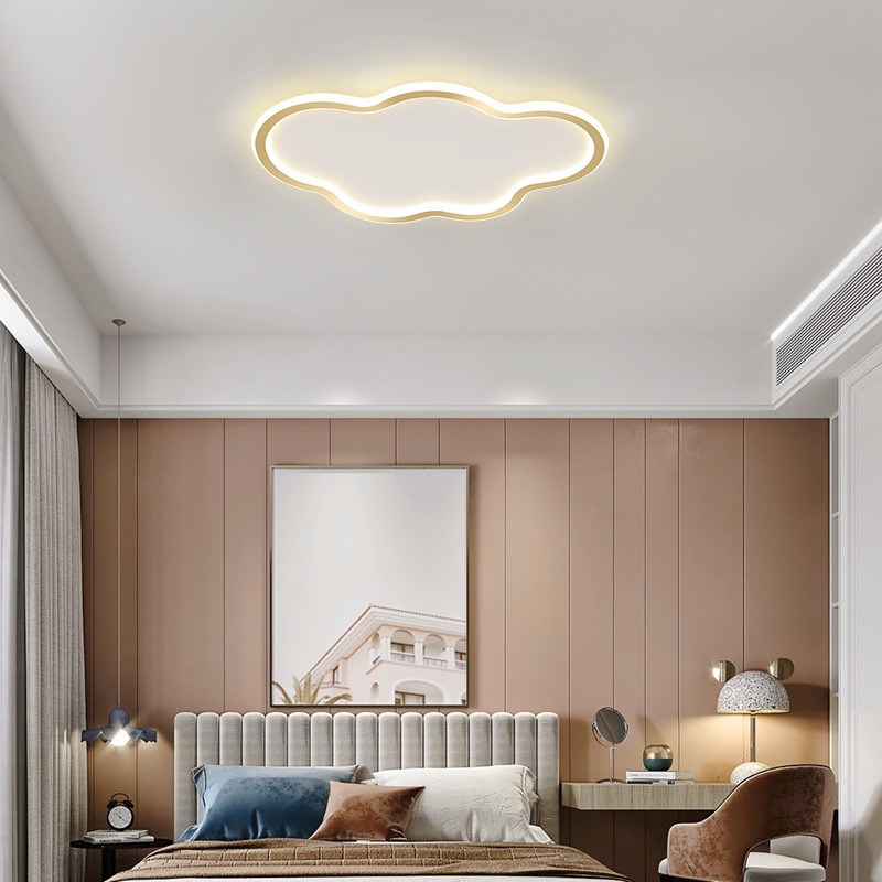 卧室灯简约现代创意轻奢led云朵灯北欧温馨浪漫男女孩儿童房灯具