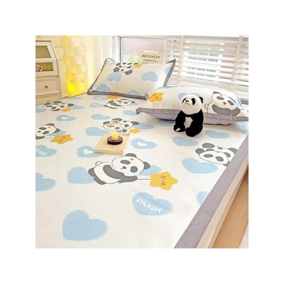 定制夏天冰丝凉席少儿床笠罩120X190X150X90*K135X200X220cm榻榻
