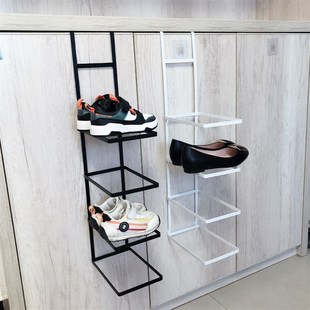 悬挂式柜门儿童鞋架m成人壁挂式鞋子收纳架门口简约创意室内省空