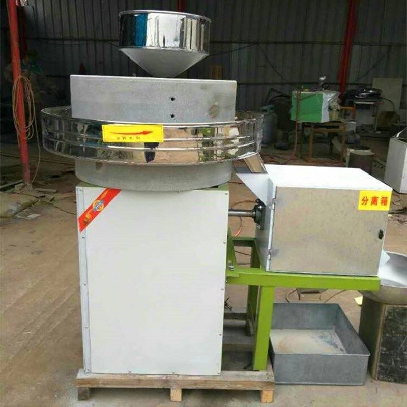 花岗石面粉石磨机小型半自动面粉石磨机不出麦麸面粉石磨机