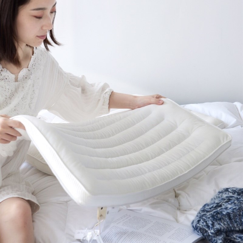 简约5cm矮枕超柔绒面料超低护颈枕中高枕头枕芯48*74学生儿童矮枕