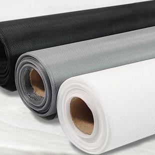 窗户防j蚊纱窗纱网家用换防尘网沙窗防虫U网布自粘灰色 纱窗网自装