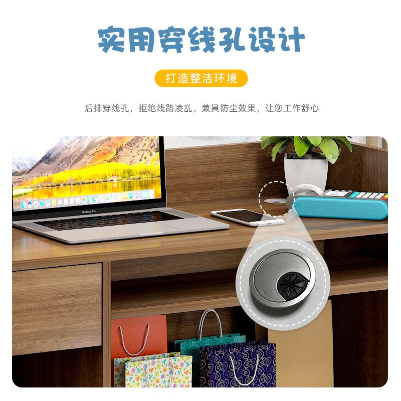 收银柜台简约现代前台接待台吧台超市店铺小型R美甲店展示架酒吧