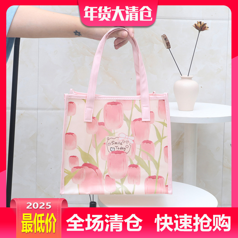 手提袋PVC袋子促销清仓时尚休闲