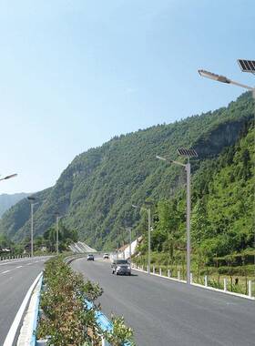 厂家新款6米8米太阳能路灯led路灯锂电一体化路灯
