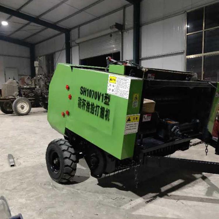 小麦秸秆捡拾打捆机厂家秸秆粉碎打包机价格小型秸秆打捆机