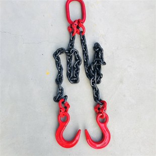 起重吊具 大开口吊索具起重链条单钩双钩吊钩挂钩钢管钩S吊环吊装