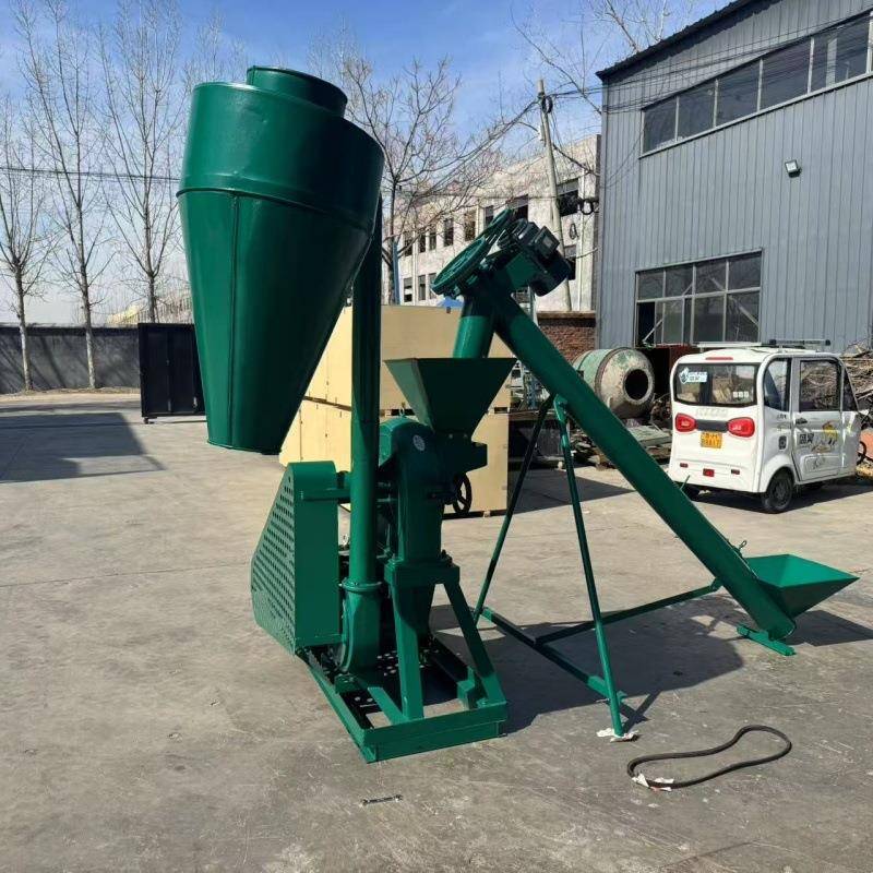 自吸式齿盘粉碎机干辣椒花椒茴香磨粉机陶瓷原料破碎设备