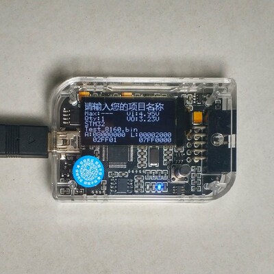 领芯微 aLCM32F037 LCP037 LCM32F005 离线烧录器 脱机下载 程式