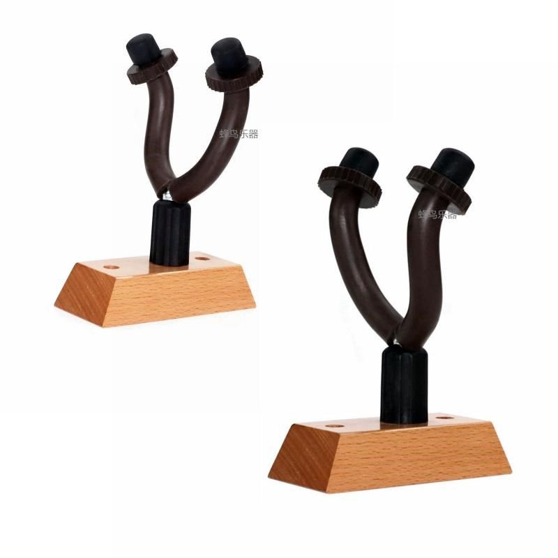 吉他架 吉它短挂钩尤克里里小提琴实木挂钩墙壁式挂架电木挂钩