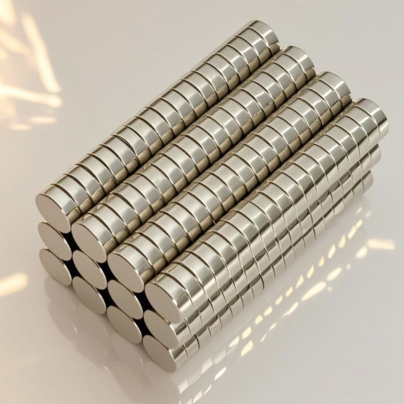 n35圆形强磁10*2mm钕铁硼磁钉磁铁圆柱磁棒8*20mm磁片6x2Zmm吸铁
