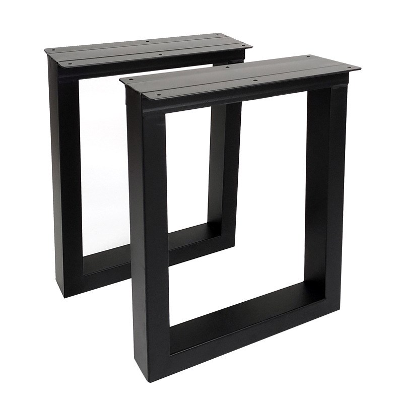 办公桌子腿桌架茶桌架底座铁艺桌腿支架金属桌脚书桌大板餐桌