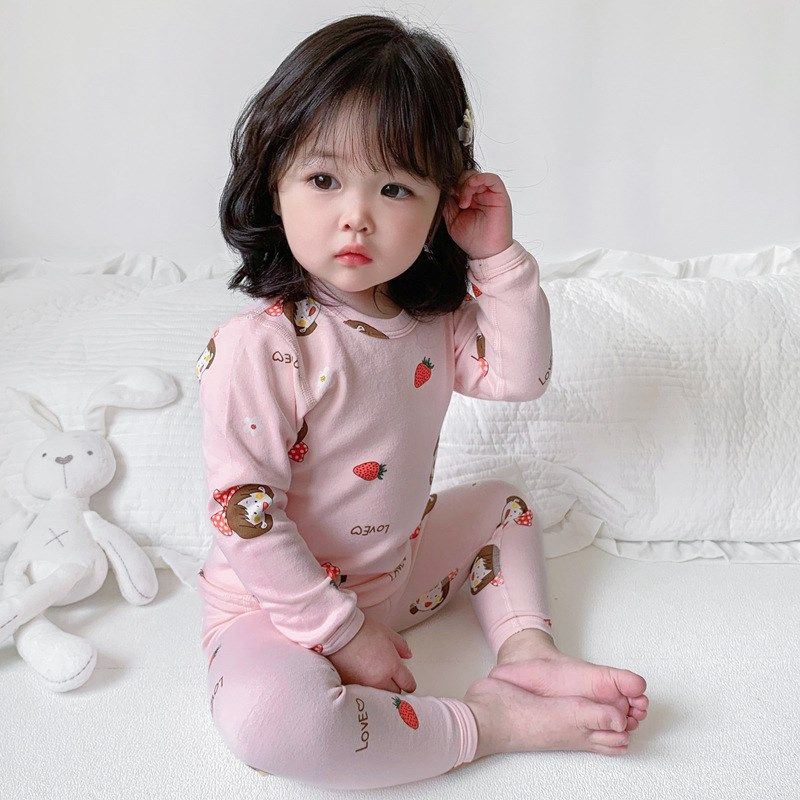 秋冬儿童纯棉无骨内衣套装宝宝修身加厚保暖秋衣男童女童无痕秋裤,童装/婴儿装/亲子装,家居服套装,淘宝优惠券,粉丝福利购,淘宝优惠卷