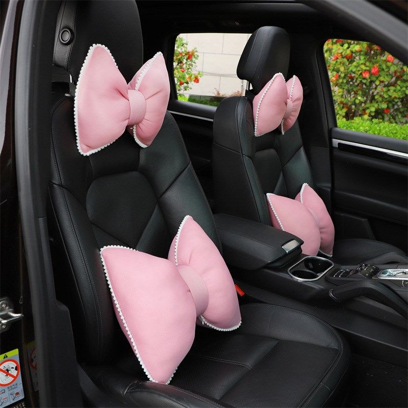 汽车腰靠护颈枕冰丝蝶形车载舒适头枕腰垫夏季通用汽车内饰用品女,汽车用品/电子/清洗/改装,腰靠,淘宝优惠券,粉丝福利购,淘宝优惠卷