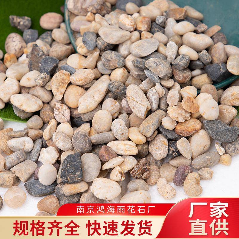 水处理鹅卵石地暖专用豆石 水洗小石子滤料家装建材铺路石子