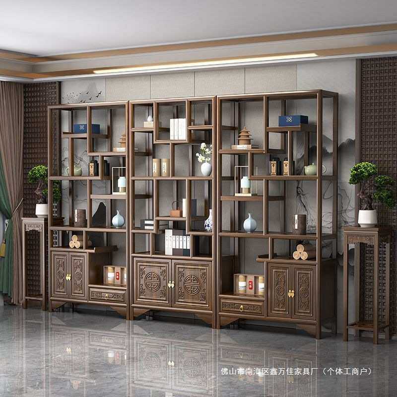 博古架实木中式办公茶室收纳展示柜多宝阁茶叶置物架榆木隔断摆件,模玩/动漫/周边/娃圈三坑/桌游,模型制作工具/辅料耗材,淘宝优惠券,粉丝福利购,淘宝优惠卷