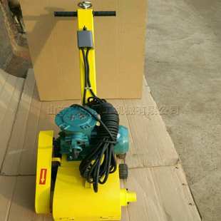 货舱船舱甲板除锈机 舱盖板钢板打磨机 手推式电动金属翻新机