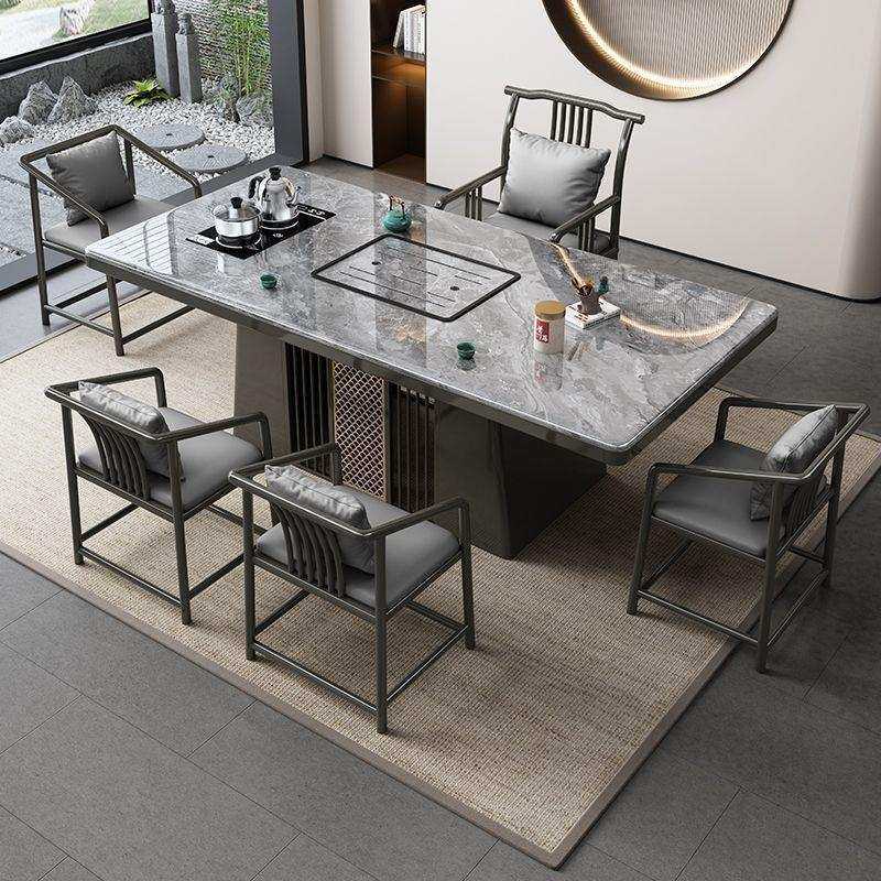 新中式岩板茶桌茶台现代家用一体泡茶桌椅组合办公室阳台客厅整套,模玩/动漫/周边/娃圈三坑/桌游,模型制作工具/辅料耗材,淘宝优惠券,粉丝福利购,淘宝优惠卷