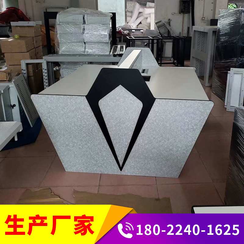 监控操作台指挥中心豪华控制台双联弧形金融调度监控台三联指挥桌