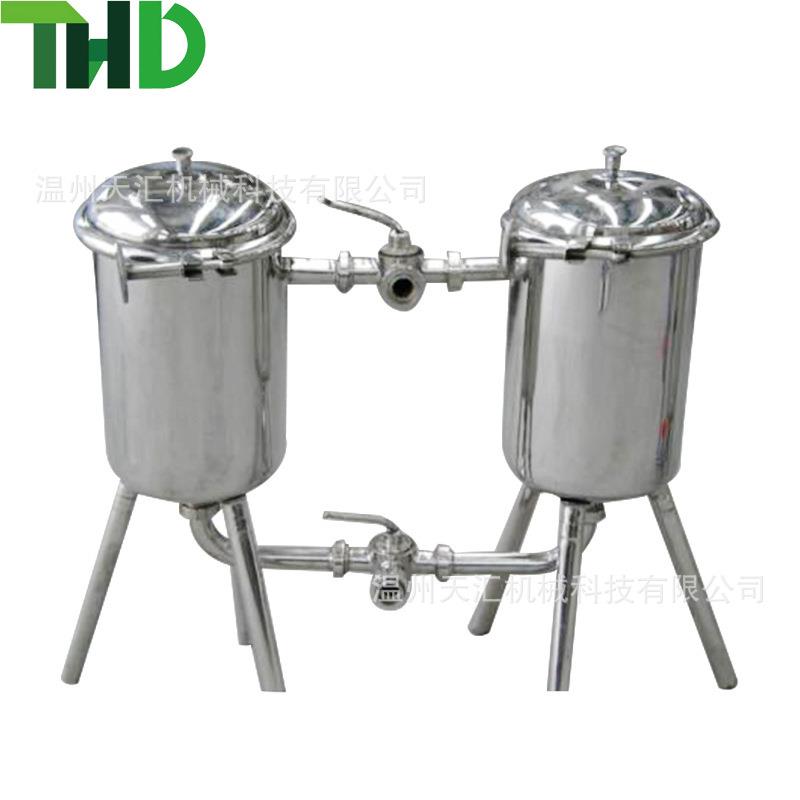 天汇供应质优廉价不锈钢2T双联过滤器/高效过滤