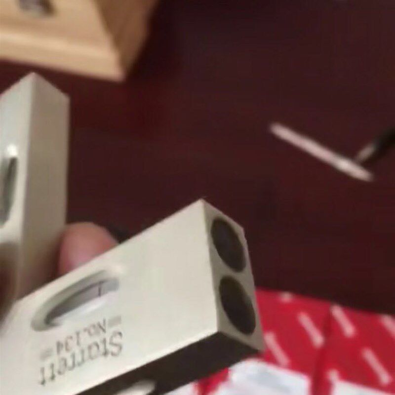 正品美国施泰力水平尺134型纵横袖珍微型水平仪垂直度铅锤水准器