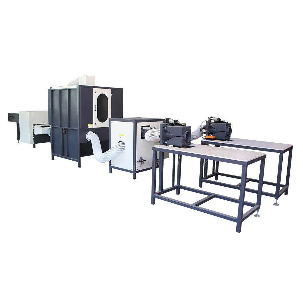 深圳直供热卖纤维棉开松机搅拌箱双口填充机充棉机填充枕头生产线,五金/工具,充填机,淘宝优惠券,粉丝福利购,淘宝优惠卷