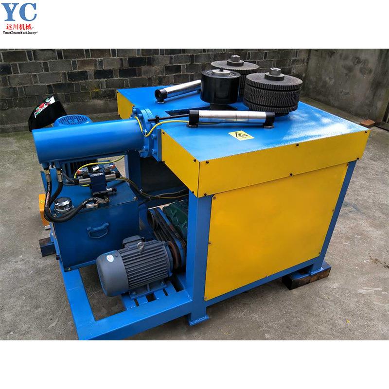 角铁液压煨弯机 国标槽钢角钢卷圆机 大半径弯圆机 自动打圈机