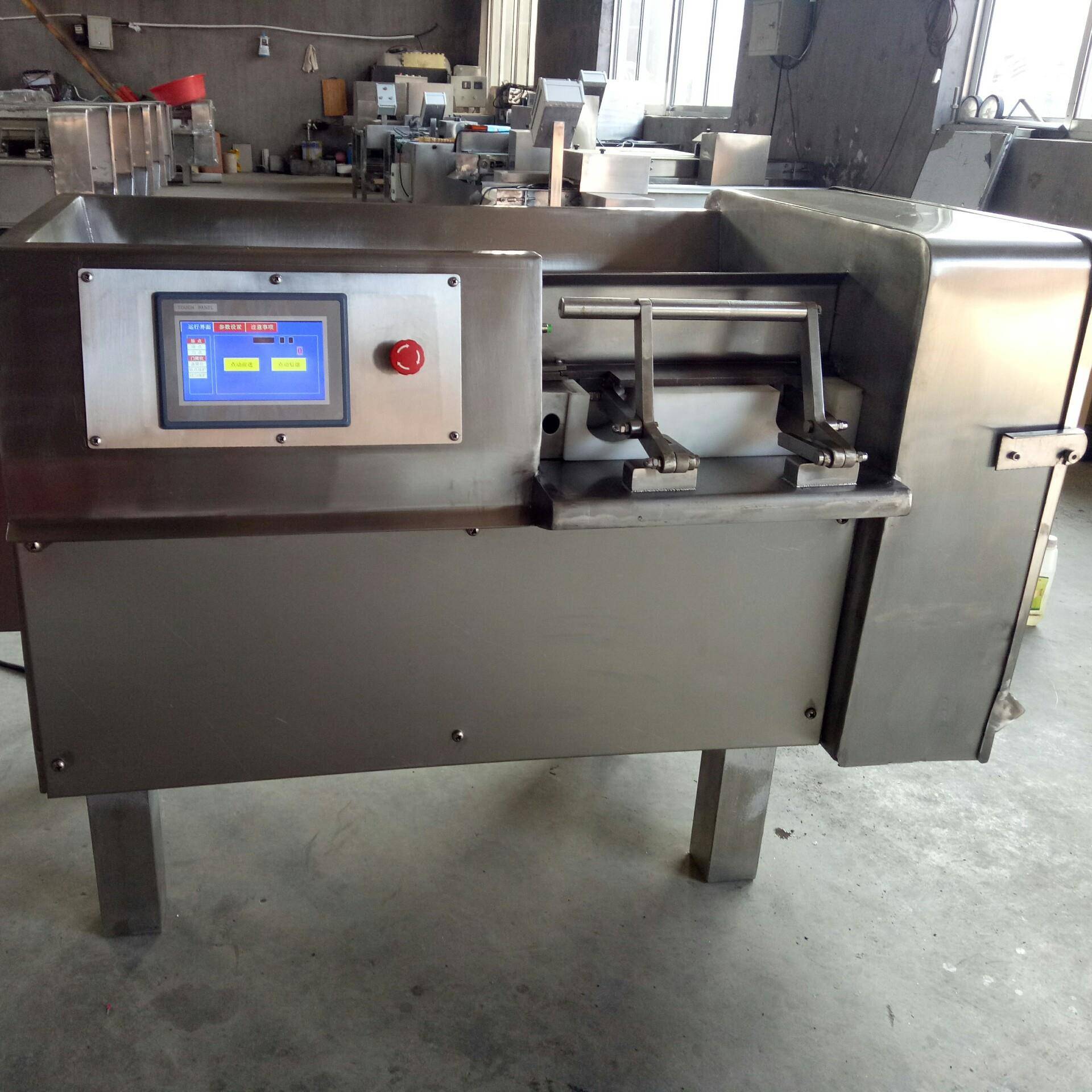 食品加工快速切丁机 火腿土豆鲜肉冻肉切丁机 多功能切条切丝机