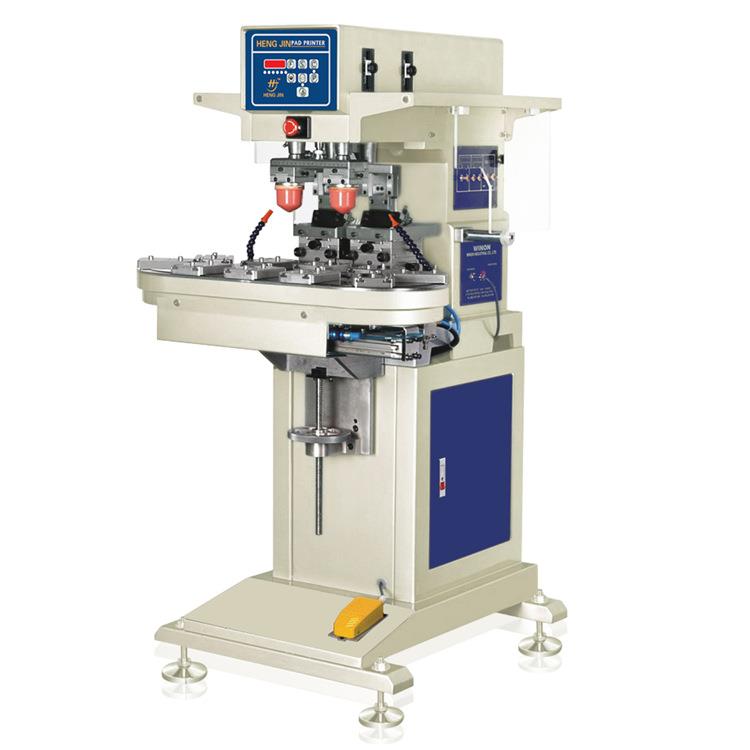 厂家生产300双色转盘移印机，输送带移印机，效率面积大提.