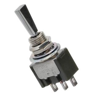 三档位3脚NKK自动复位扁柄钮子开关M-2018E