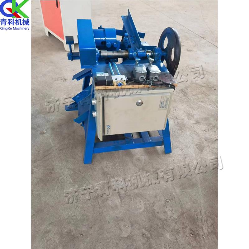 全自动木棒开牙机小型台式木材套丝机电动液压木棒螺纹机