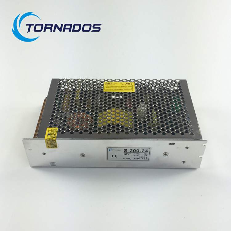 200W24V8.5A单组S-200-24开关电源24V售水机电源24V200W直流电源