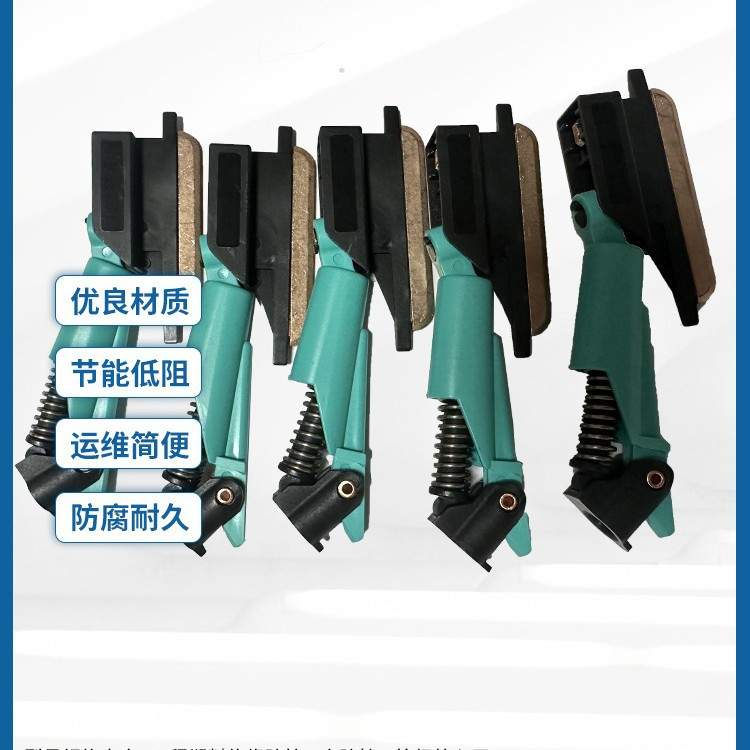 滑触线集电器JD-LS占用空间小运行稳定含铜量高耐磨碳刷片