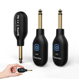 一拖二吉他无线收发器电吹管无线发射接收器电子琴小提琴贝斯通用