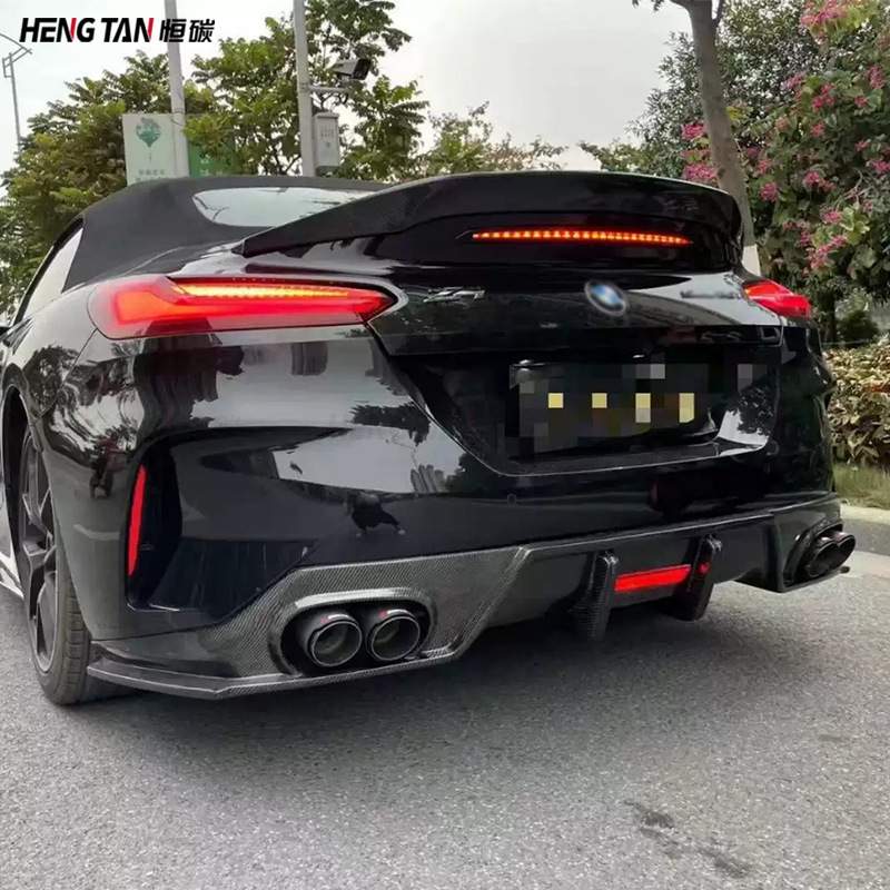 适用于宝马Z4 G29后唇碳纤维保险杠下唇AC款后铲汽车外饰改装配件