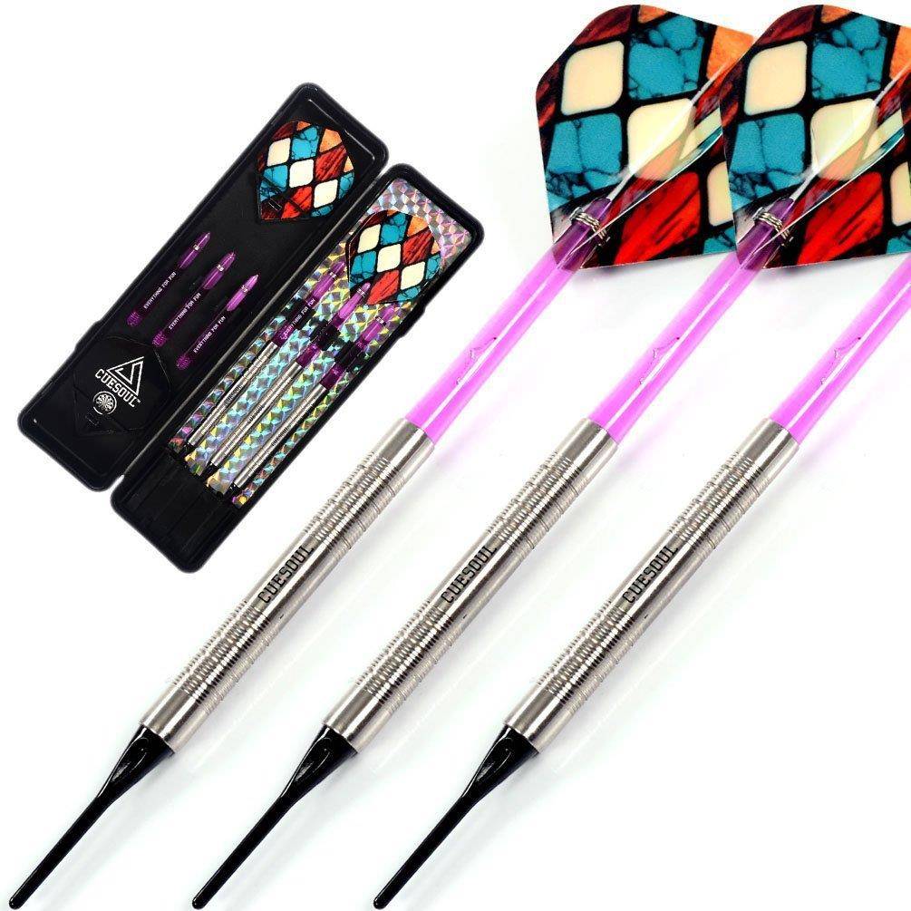 CUESOUL/Q獣剑影系列软式飞镖钨钢镖20克飞镖套装CSTSTD043