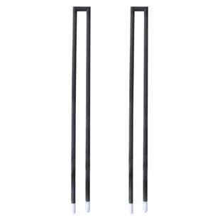 高温炉加热棒用U型硅碳棒Φ25热长800电阻按需制作高温电炉专用