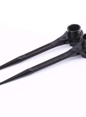 东圣英派斯电泳黑色尖尾棘轮扳手双向套筒直柄架子工两用高硬度