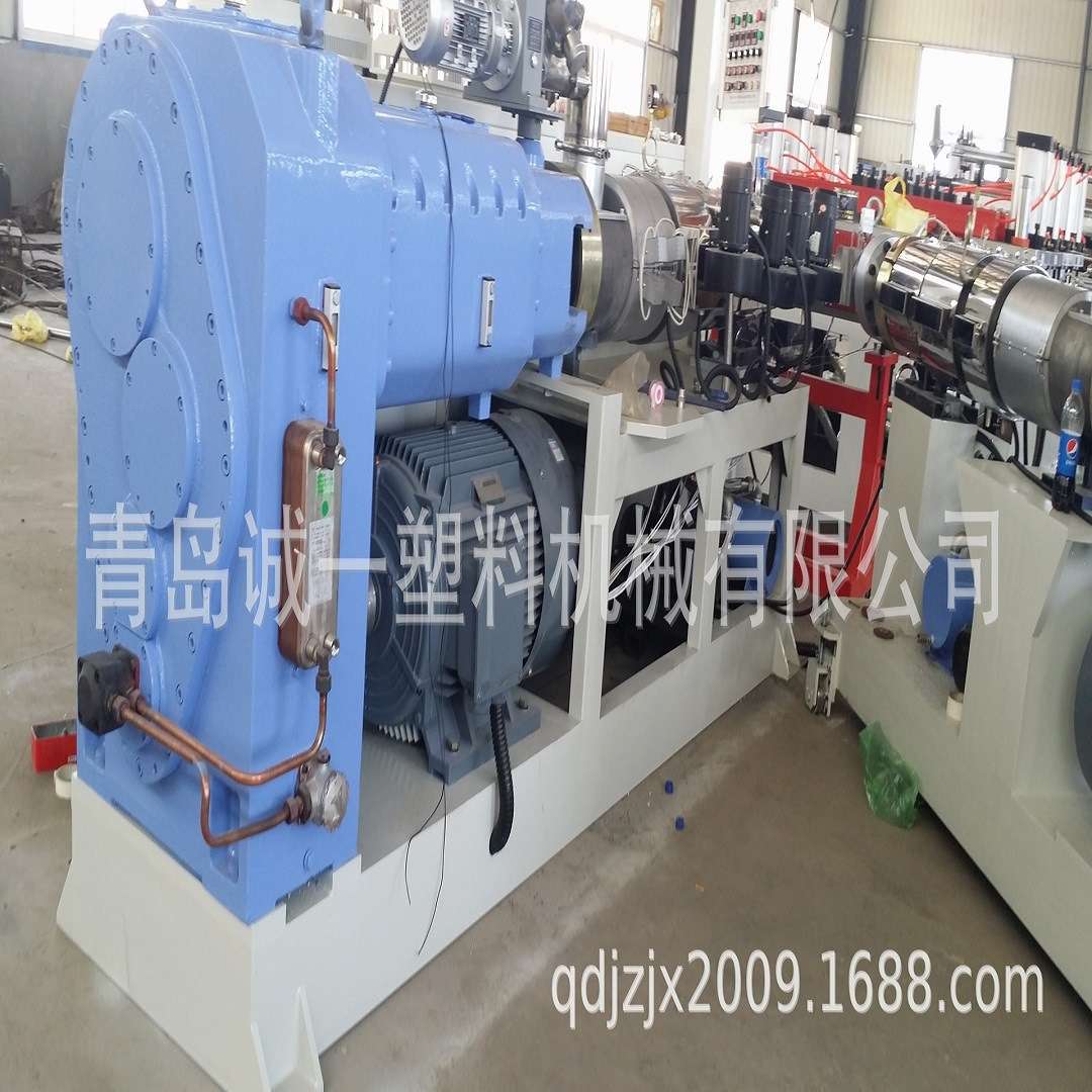 PVC管材挤出生产线、SJZ80/156双螺杆挤出机、塑料机械设备生产