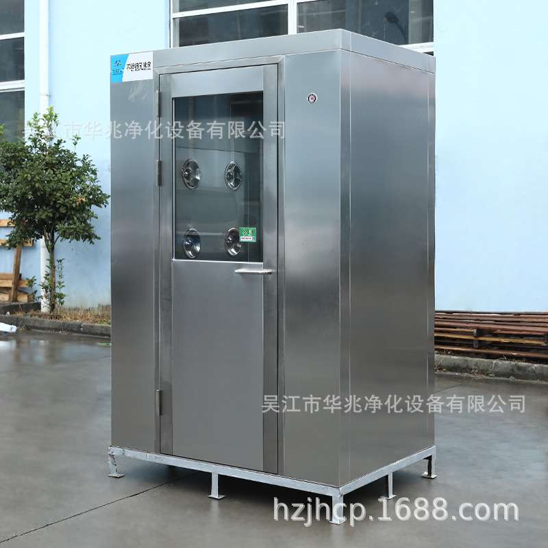 工厂直发不锈钢风淋室自动感应风淋门无尘车间净化通道设备