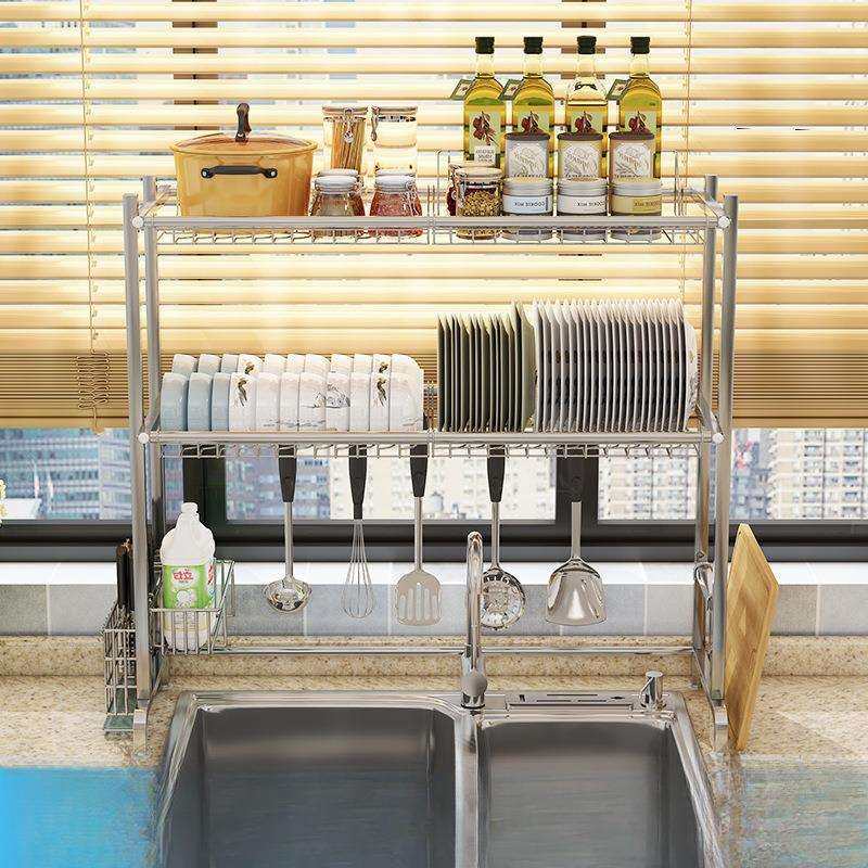304不锈钢单双水槽上沥水架家用厨房水池放碗筷收纳置物架振尾荣,农机/农具/农膜,播种栽苗器/地膜机,淘宝优惠券,粉丝福利购,淘宝优惠卷