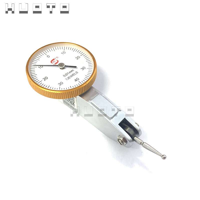 杠杆百分表0-0.8mm/千分表0-0.02mm 杠杆指示表 精度0.01防震