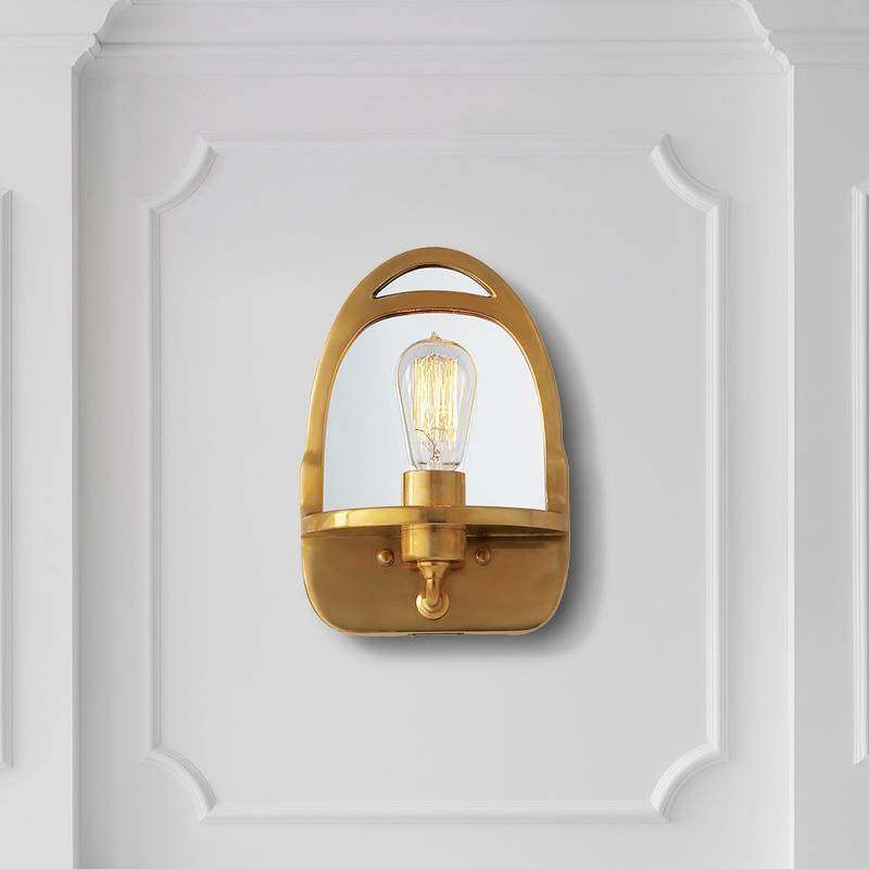 创意个性酒店全铜镜子壁灯 美式简约室内客厅餐厅卧室床头E27壁灯,农机/农具/农膜,播种栽苗器/地膜机,淘宝优惠券,粉丝福利购,淘宝优惠卷