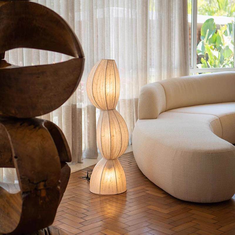 Keijo 蚕丝仙人掌落地灯现代北欧客厅书房轻法式简约装饰高级感