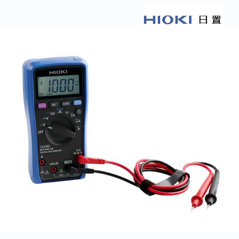 日置HIOKI DT4215数字万用表 400.0mV-1000V电压量程 4位液晶显示